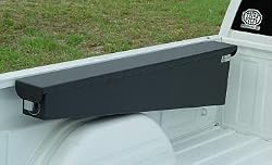 Tough Stuff Products - Drivers Side Long Gun Security Vault, Fits G.M., Dodge and Ford Trucks with a Minimum Bed Length of 5 Feet