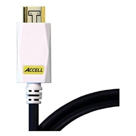 Accell B100C-013B 13ft Digital AV HDMI Locking Connectors 6.75Gbps Cable
