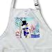 Snowman In Spotlight with Saxophone - Waist Apron With Pockets