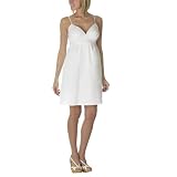 Juniors' Xhilaration® Strappy V-Neck Dress - True White