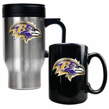 Great American Baltimore Ravens Mug Set