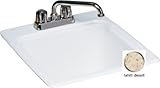 Swanstone Veritek DIT-S.050 Drop-In Laundry Tub, Tahiti Desert