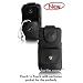 Black Leather Flip Case For Apple iPod iTouch 2ND GEN
