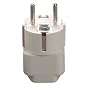 Grounded Adapter - Europe to Russia - White