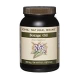 GNC NATURAL BRAND BORAGE OIL 90 SOFTGELS (EXP:10/2011)