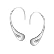 VINANI Ohrhaenger Tear Drop Medium Silber 925 Ohrringe OTD