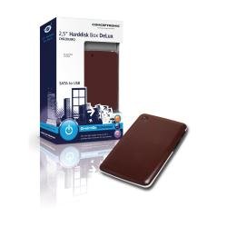 CONCEPTRONIC CHD2DUMO 2.5Z USB2.0 MOCCA 6.35cm USB 2.0 SATA externes Delux HDD Gehaeuse sc Preisvergleich