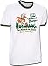 NCAA Vintage 1983 Miami Hurricanes Football National Champions White/Green Ringer T-Shirt
