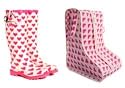 Funky Wellies Size 5 With Free Matching Carry Bag