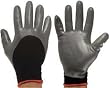 Condor 2UUE2 Glove, Palm Coated, Blk/Gray, Nylon, S, Pr