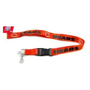 Chicago Bears NFL Breakaway Lanyard With Key Ring