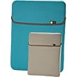 Case Logic 15.4 Reversible Laptop Sleeve - Turquoise Light Blue/Gray