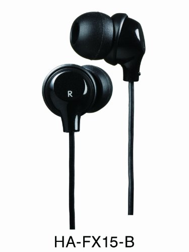 Victor インナーイヤーヘッドホン HA-FX15-B