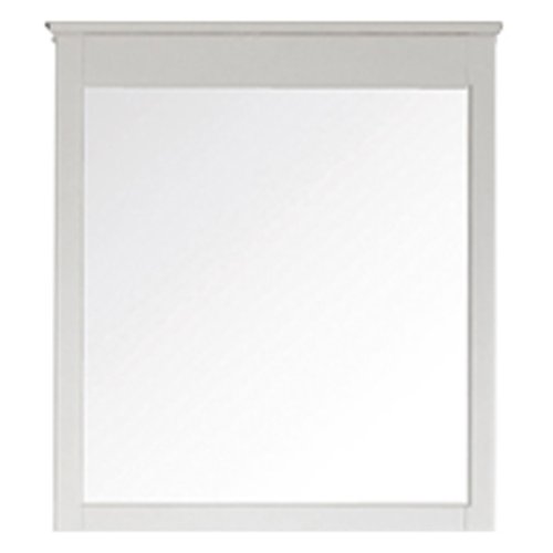 Avanity WINDSOR-M34-WT 34-Inch by 38-Inch Mirror, White