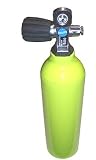 6 cu ft 3000 PSI Aluminium High Pressure Spare Emergency Tank Cylinder with Valve for Scuba Diving Pony Bottle