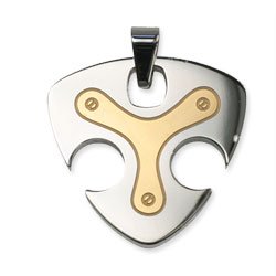 316L Stainless Steel Pendant Stainless Steel Pendant Height of Charm: 33mm Width of Charm: 33mm