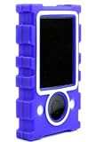 Blue and White - Microsoft Zune Tough Silicone Two Tone Skin Cover
