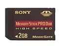 Sony 2GB Memory Stick Pro Duo High Speed MSXM2GN