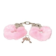 Playhouse Eroflame PMS0720009 Furry Love Cuffs, Liebes-Handschellen, mit abnehmbaren Pl�schbez�gen, Pink