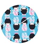 Alikat Japanese Doll Wall Clock ( 6238261)