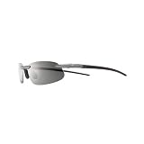 Nike Snare Sunglasses, EV0281-014, Shiny Gunmetal Frame/ Grey Lenses/ Silver Flash