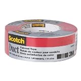 2X60YD RED CLOTH DUCT TAPE