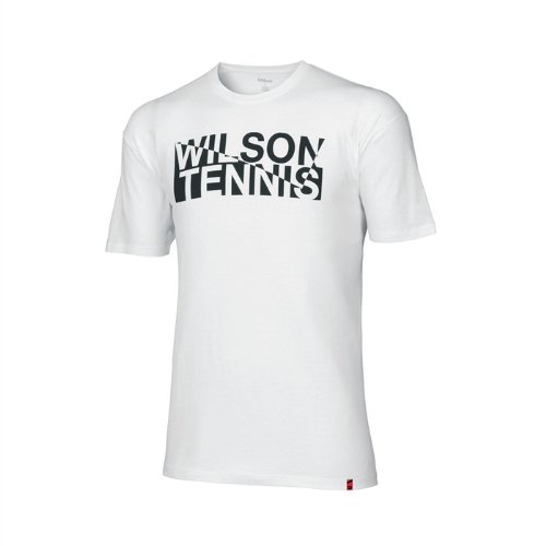 Wilson Men's Tennis Tee - White