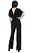 KOH KOH® Women Elegant Kimono Sleeve V-Neck Comfortable One-Piece Romper Jumpsuit