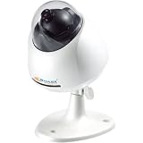 Sharx Security SCNC2601 Wifi Wireless 802.11 G Pan/Tilt/Digital Zoom MPEG4 Dome IP Network Camera with iPhone compatible motion detection JPEG email and bi-directional audio