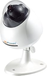 Sharx Security SCNC2601 Wifi Wireless 802.11 G Pan/Tilt/Digital Zoom MPEG4 Dome IP Network Camera with iPhone compatible motion detection JPEG email and bi-directional audio