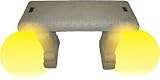 New Natures Foundry Solar Resin Bench High Quality Modern Design Stylish Practical Popular