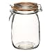 Kitchen Craft Home Made Deluxe Glass Preserving Jar, 1000ml (35oz)