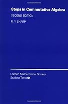 Steps in Commutative Algebra (London Mathematical Society Student Texts)
