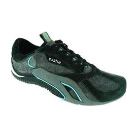 Cushe Men's Groove Speed Suede/Nylon Sneakers (Pewter Color)