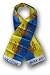 Ukraine - Flag Scarf