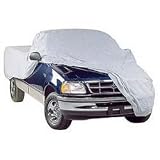 Premier Full Size Pickup Long Bed, Extended Cab Truck Cover Size 4X (White) (60H x 70W x 20'9D)