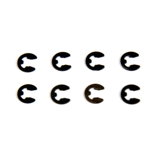 Atomik RC 4mm E-Clip 8pcs