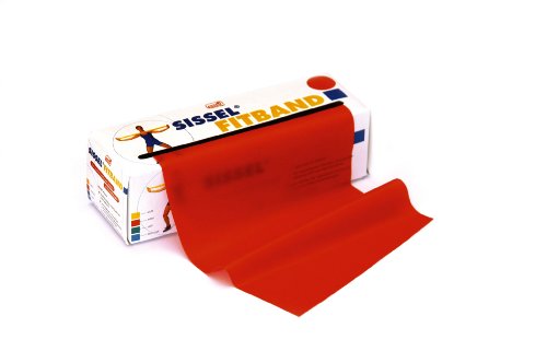 SISSEL Physiotherpie Band Fit, rot Preisvergleich