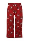 San Francisco 49ers Youth Flannel Team NFL Sleep Pant