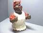MAMMY Black 3-Dimensional 13" COOKIE JAR Jemima NEW