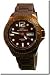 Adee Kaye Woman's Aluminum Brown Diver Watch AK5433L