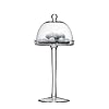 LSA VIENNA CAKESTAND & DOME 32.5cm CLEAR