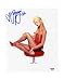 Paris Hilton Sexy ''Red Chair'' Pose 8x10 Autographed Photo