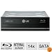 LG Electronics 14x SATA Blu-ray Internal Rewriter without Software, Black (WH14NS40)