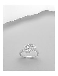 CZ Ring In 92.5 Sterling Silver