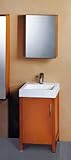 IMAGE OF Toffee (single) 20-Inch Contemporary Bathroom Vanity Set With Medicine Cabinet Option