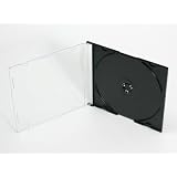 スーパースリムCDケース（5mmプラケース）・黒/200枚セット