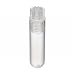 Wheaton W985901 Polypropylene 2mL CryoElite Cryogenic Round Bottom Vial, with Internal Threaded Natural Cap (Case of 1000)