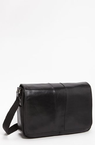 Old Leather Messenger Color: Black