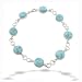 Round Larimar Bracelet
